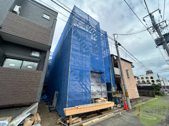 建物外観　仙台市宮城野区新田２丁目「ハーモニーテラス新田７」
