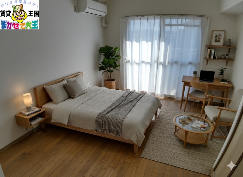 居室・リビング　家具・インテリアはＣＧです