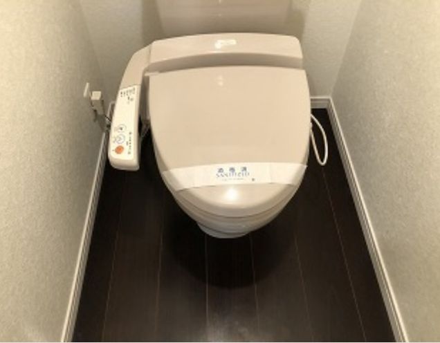 トイレ　ゆったりとした空間のトイレです