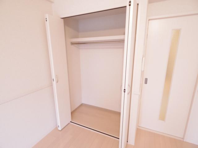 収納　たっぷりとした収納スペースです