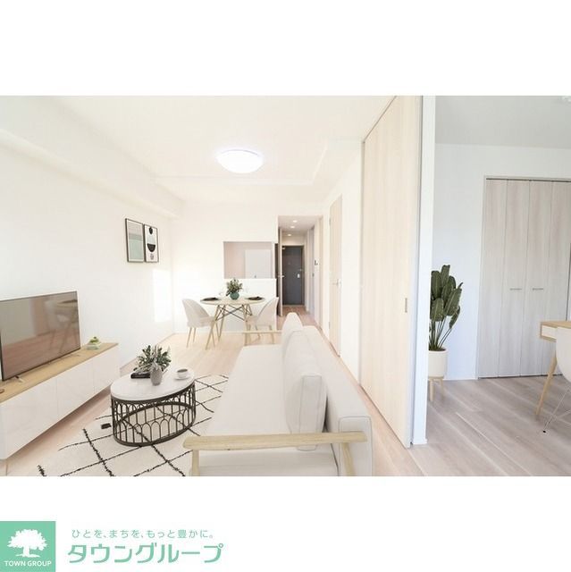 居室・リビング　※家具・調度品等はCG加工です。実際の賃貸住居には含まれま…