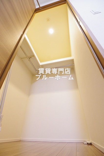 収納　大容量のウォークインクローゼット！