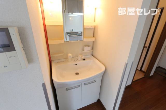 洗面設備　２０１号室の写真
