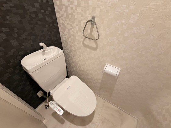 クレスト山本IIのトイレ写真
