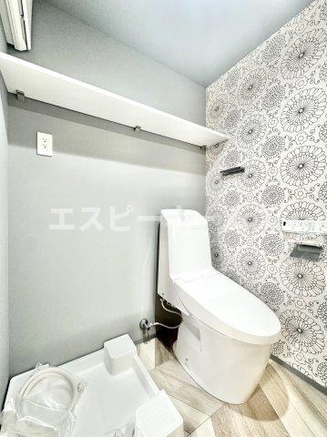 都営新宿線 菊川駅 徒歩8分 5階建 築1年のトイレ写真