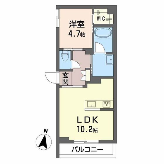 Studiareの間取り写真