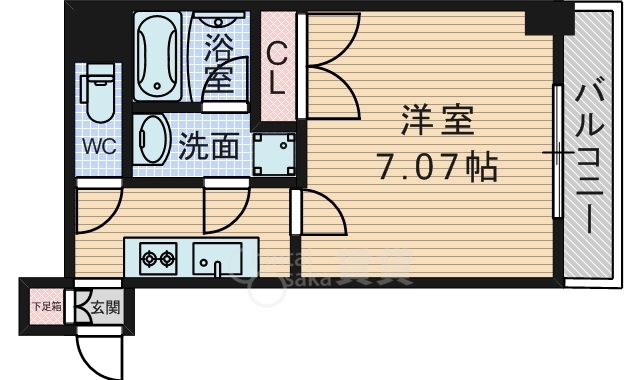 S-FORT江坂Salitaの間取り写真