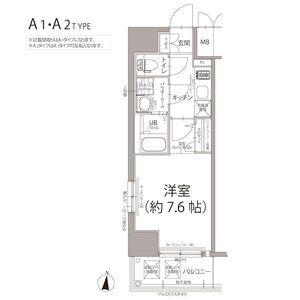 地下鉄名城線 矢場町駅 徒歩10分 15階建 築3年の間取り写真