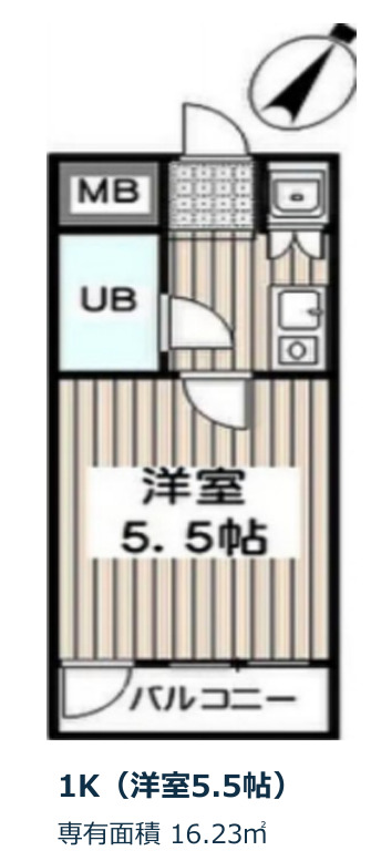クリオ西川口壱番館の間取り写真