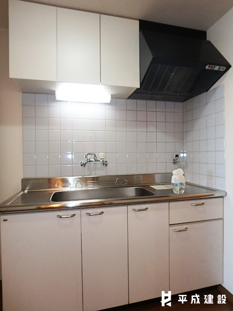 キッチン　ガスコンロ対応