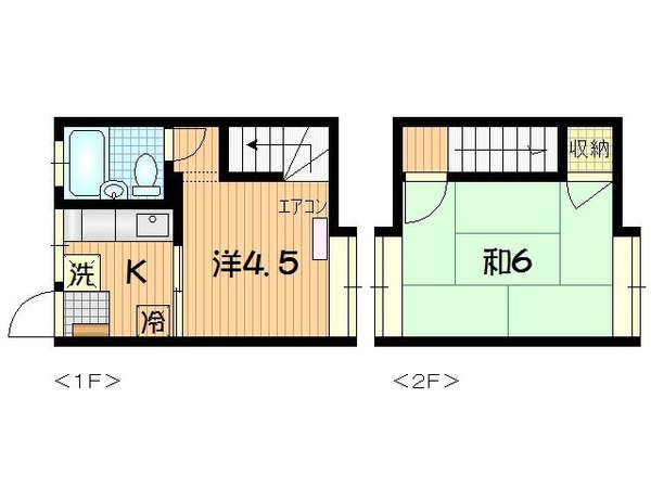 伊東荘の間取り