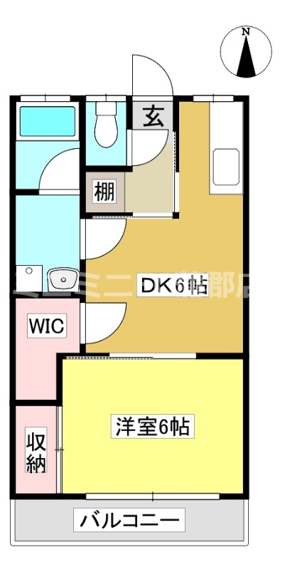 マルワアパートの間取り