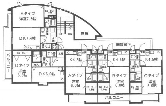 リッチモンドIIIの間取り