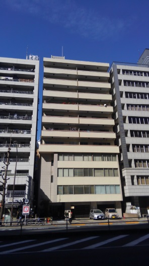 三田ハイツの建物外観