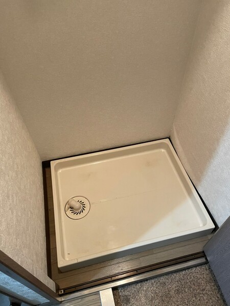 洗面設備　室内に洗濯機置き場があり便利です☆