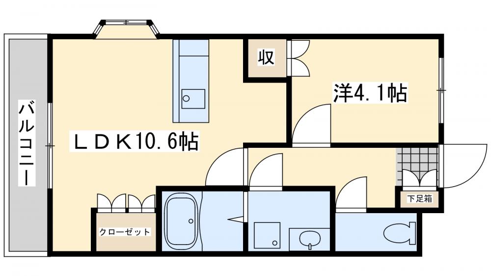 アルカディアの間取り