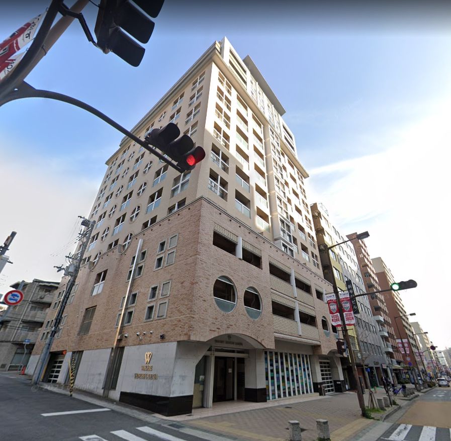 神戸市中央区布引町のマンションの建物外観
