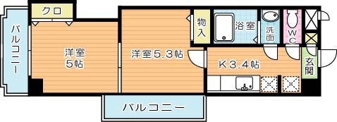 木下鉱産ビルIIの間取り