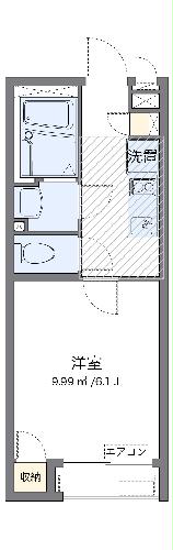 【クレイノ杉山IVの間取り】