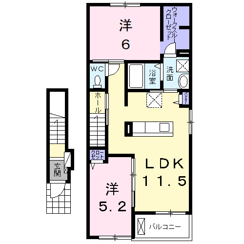 シャトーブランの間取り