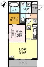 さいたま市北区宮原町のアパートの間取り