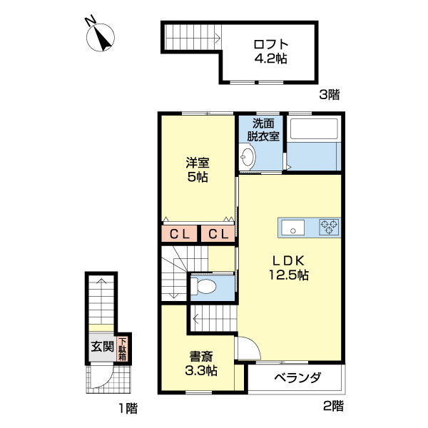 マインズスクエアの間取り