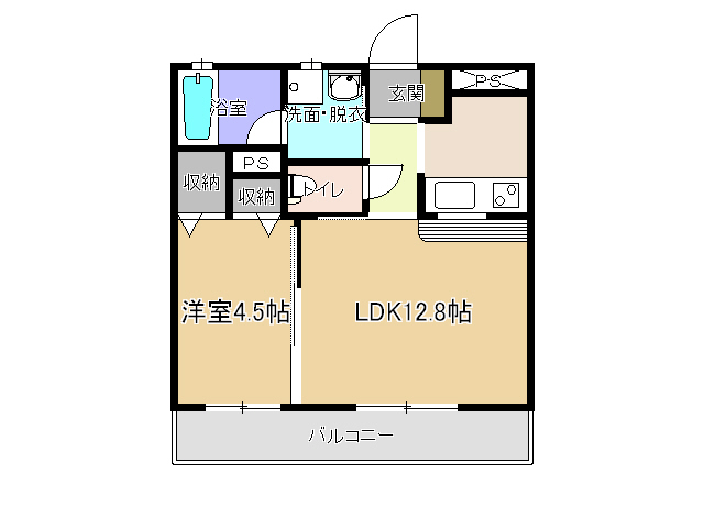 メゾンドＭＪ陽東の間取り