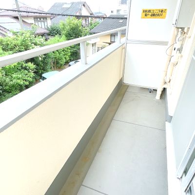 【熊本市中央区国府のマンションのバルコニー】