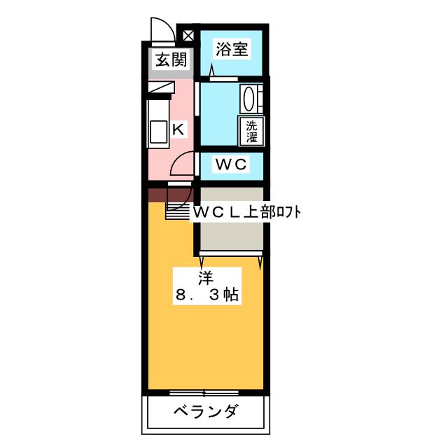 ルチェーレ宮ヶ崎の間取り