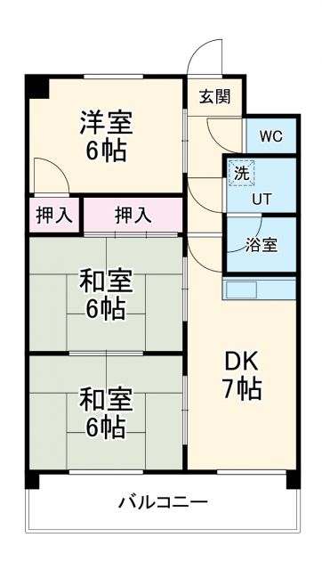 ビッグウィン杁先の間取り