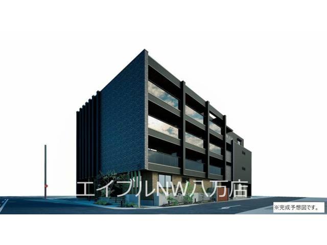 ベレオ西新町の建物外観