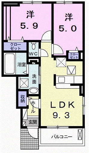 中村家　土佐　IIの間取り