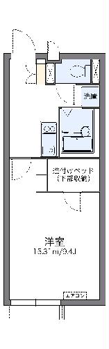 レオネクスト鳶尾IIの間取り