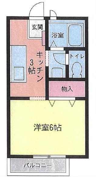 ペアシティ岩原の間取り