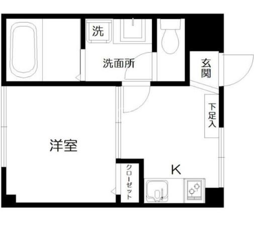 ハイツ茂木の間取り