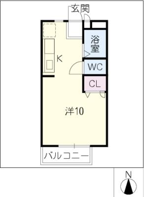 サンビレッジ大垣ＡＢＣの間取り