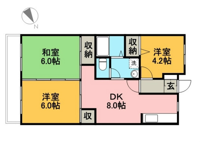 ファインバローの間取り