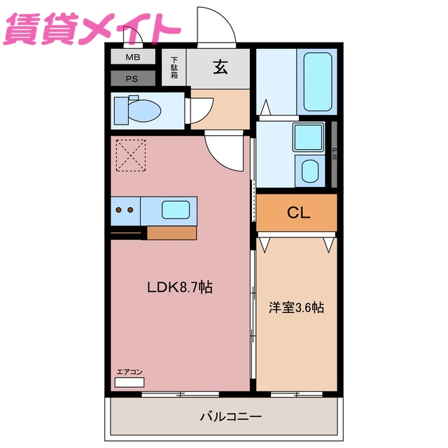 カーサ セレーナの間取り