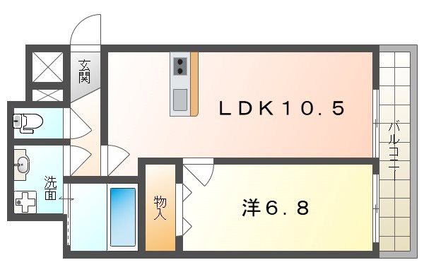 アルコバレーノの間取り