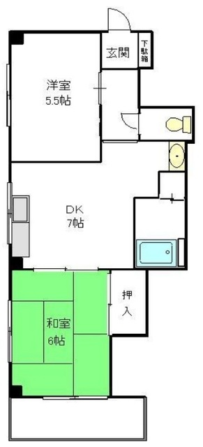 雅マンションの間取り