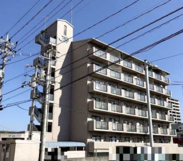 倉敷市昭和のマンションの建物外観