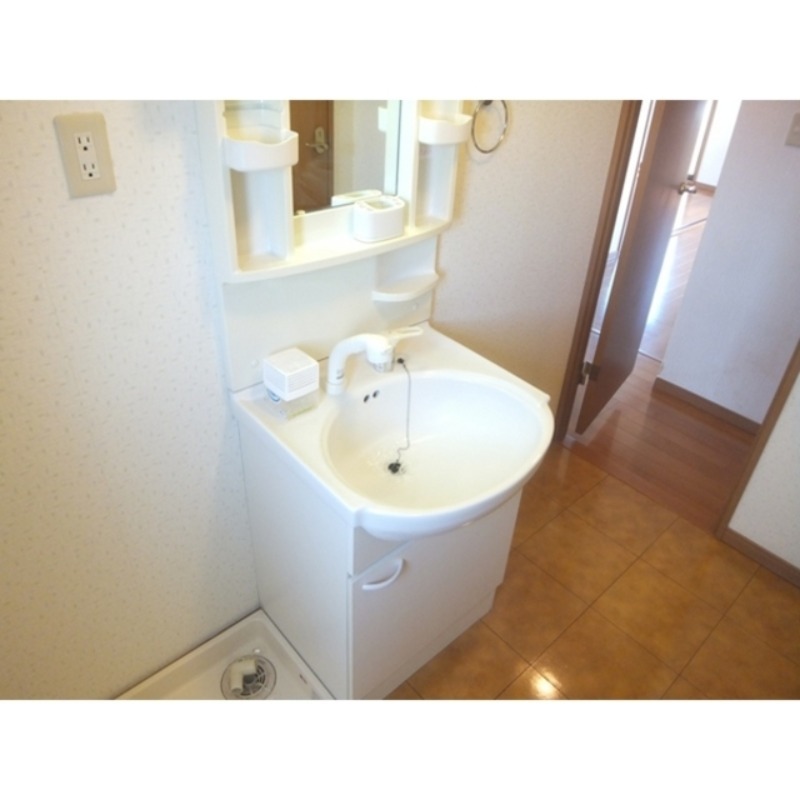 洗面設備　図面と現状が相違がある場合には現状を優先