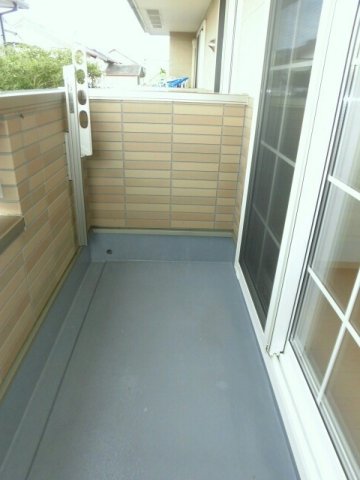 バルコニー　バルコニーがあります