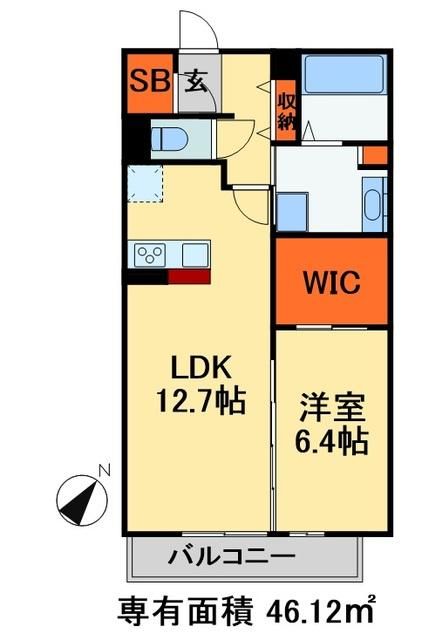 グランフラッツ幕張の間取り