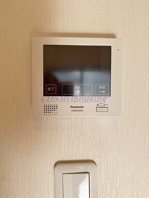 セキュリティ　モニター付きインターホン