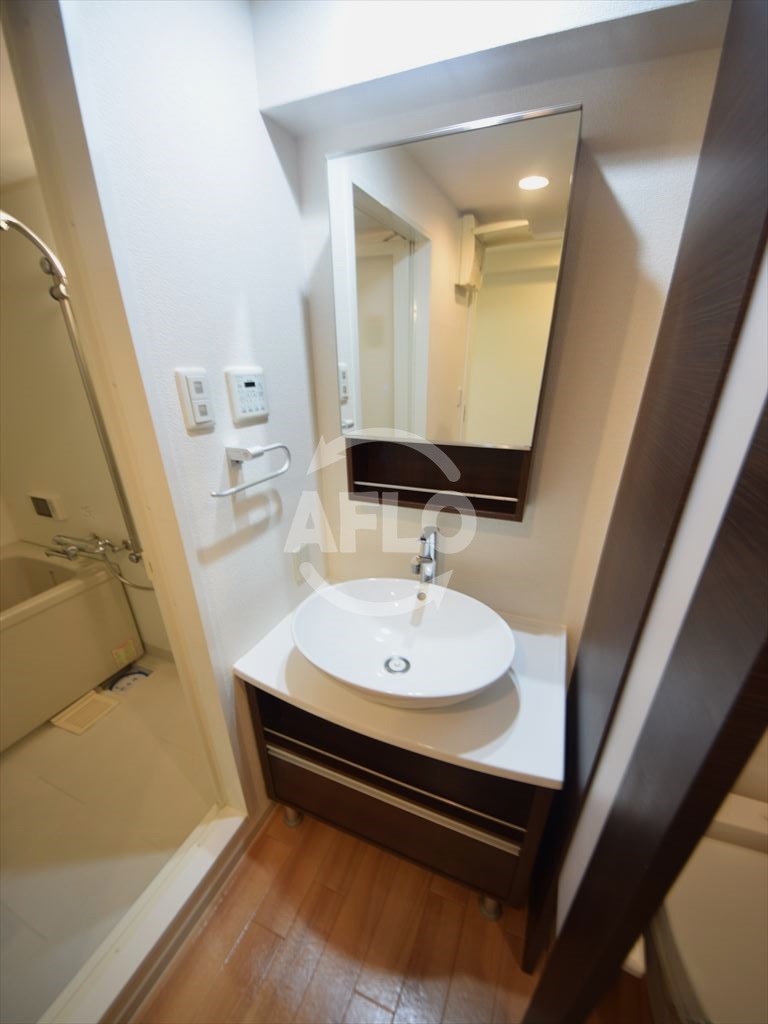 洗面設備　南堀江プライマリーワン　洗面化粧台