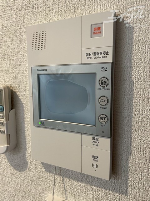 セキュリティ　モニターホン付きです。