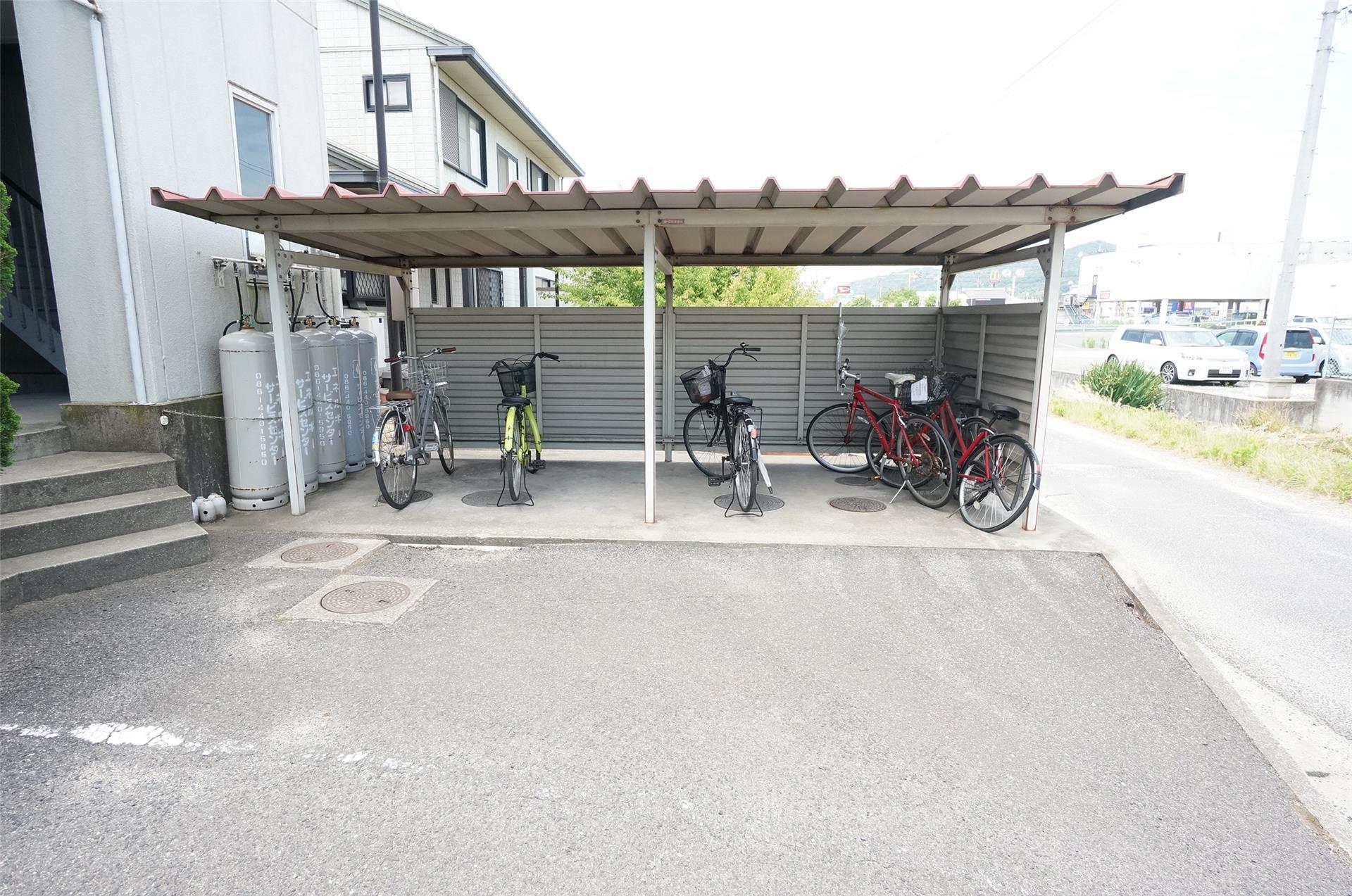 その他共有部分　駐輪場♪