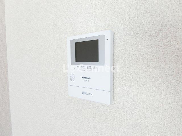 セキュリティ　突然の来客時もＴＶモニターホンでしっかり確認。