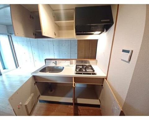 キッチン　自炊をされる方に嬉しい2口コンロ♪